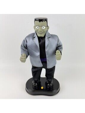 Gemmy Halloween Vintage Frankenstein Animated Dancing Monster Mash 1998 Works